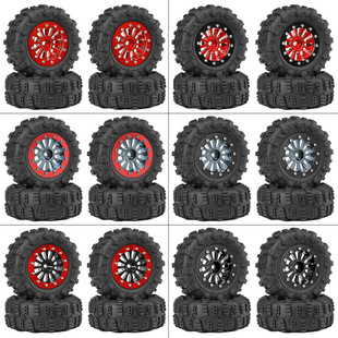 Traxxas 1/18 TRX4M 路虎卫士烈马 trx4MT 1.3寸 轮胎轮毂  65mm