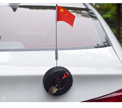 模型车仿真攀爬车 装饰金属天线 信号线 TRX4 SCX10 90046 D90