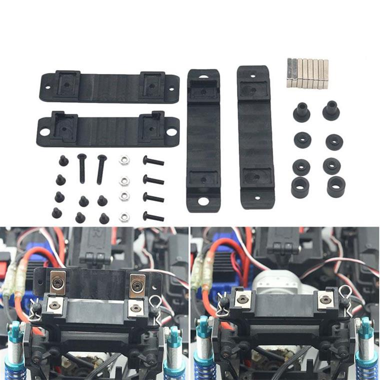 Traxxas TRX4 T4系列车壳固定支架 隐形车壳柱 免拆装 路虎福特