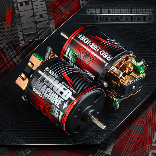 RS 红蜘蛛 1/10仿真攀爬车SCX10 TRX4 540极磁马达有刷电动机 R62 - 封面