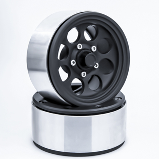 TRX4 1.9寸金属轮毂 仿真攀爬车经典 压胎锁胎轮毂 TRX6 SCX10