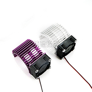 540电机散热片攀爬车船540 3660无刷电机JST插头 550碳刷马达3650