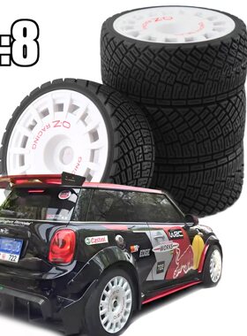 RS红蜘蛛1/8 拉力车CEN Racing福特M-SPORT 致顶 KKPIT轮胎 W200