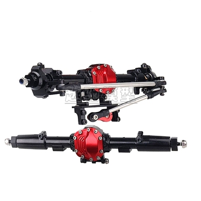 1/10仿真攀爬车SCX10二代90046车桥车架总成 改装金属前后总成