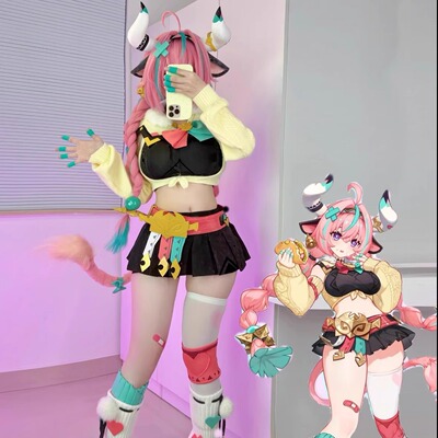 原神瓦雷莎瓦蕾莎cos服二次元游戏动漫cosplay角色扮演服装全套女