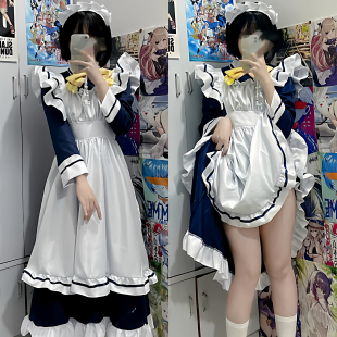 枣子姐四季夏目cos服女仆装星光咖啡馆与死神之蝶女主