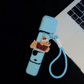 可爱小马大疆保护壳pocket3保护套硅胶外罩散热云台相机防丢挂绳