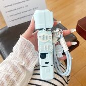 可爱小鱼大疆保护壳pocket3保护套硅胶外罩散热云台相机防丢挂绳