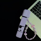 紫链条kt大疆保护壳pocket3保护套硅胶外罩散热云台相机防丢挂绳