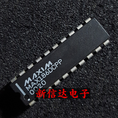 MAX186DCPP   原码进口芯片 自家现货测试好【直插DIP20】