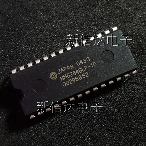 HM6264BLP-10 原码进口芯片 自家现货测试好【直插DIP28】