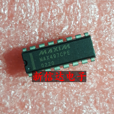 MAX497CPE    原码进口芯片 现货测试好 【直插DIP16】