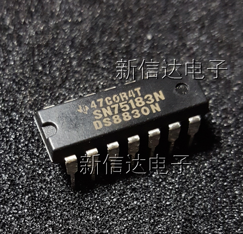 SN75183N   原码进口IC  自家现货测试好  【直插DIP14】