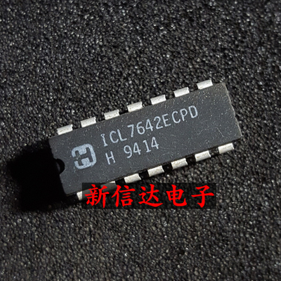 ICL7642ECPD/CCPD   原码进口IC  自家现货测试好 【直插DIP14】