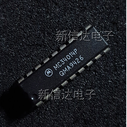 MC34014P  原码进口芯片 自家现货测试好 【直插DIP18】