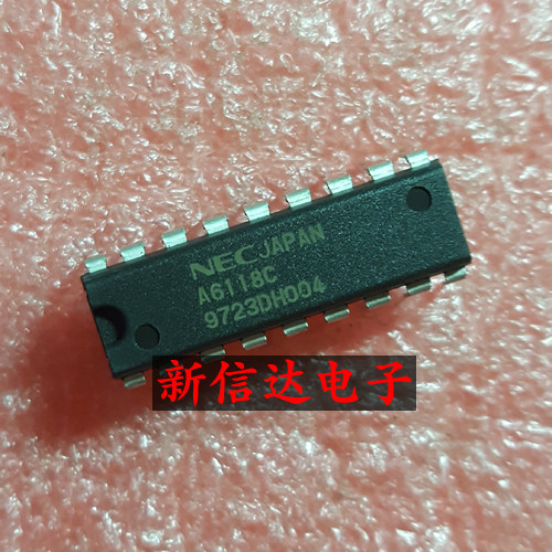 A6118C    原码进口芯片  现货测试好【直插DIP18】
