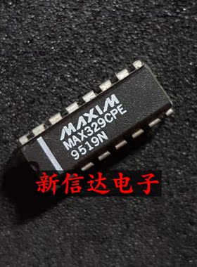 MAX329CPE   原码进口IC 自家现货测试好【直插DIP16】