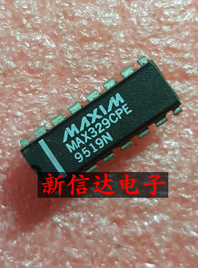 MAX329CPE     原码进口芯片  现货测试好  【直插DIP16】