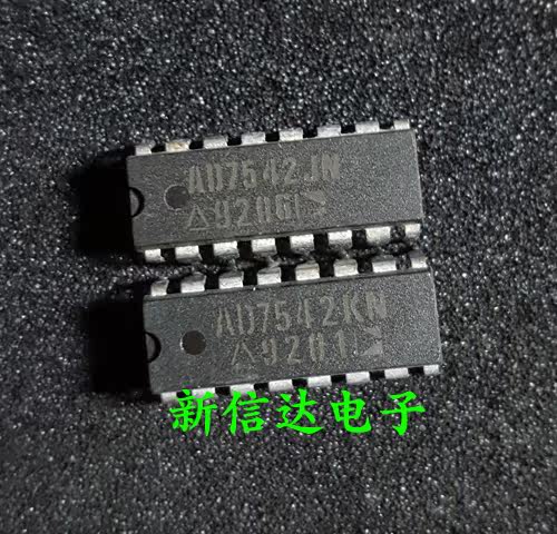 AD7542JN/KN  原码进口IC 自家现货测试好 【直插DIP16】