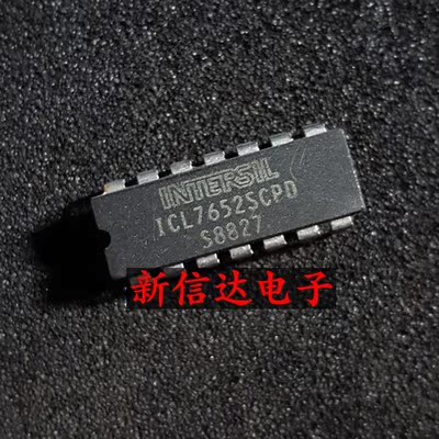 ICL7652SCPD   原码进口IC 自家现货测试好 【直插DIP14】
