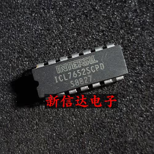 ICL7652SCPD   原码进口IC 自家现货测试好 【直插DIP14】