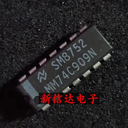 MM74C909N   原码进口IC 自家现货测试好【直插DIP14】