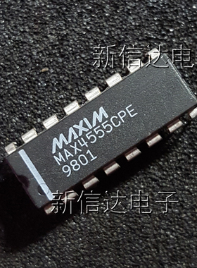MAX4555CPE   原码进口芯片 自家现货测试好 【直插DIP16】