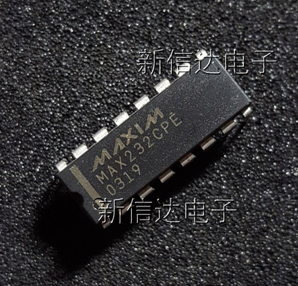 MAX232CPE   原码进口芯片 自家现货测试好 【直插DIP16】