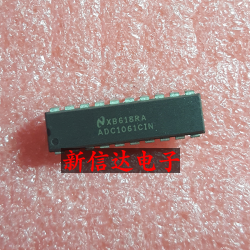 ADC1061CIN    原码进口芯片  现货测试好 【直插DIP20】