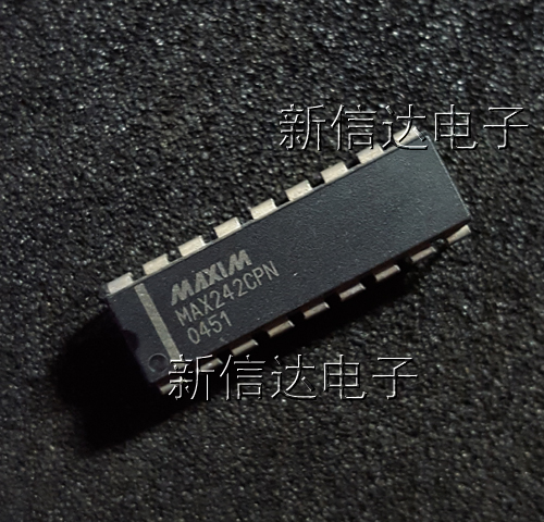MAX242CPN   原码进口芯片 自家现货测试好  【直插DIP18】