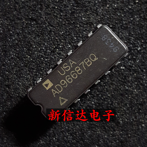 AD96687BQ    原码进口IC 自家现货测试好【陶瓷CDIP16】