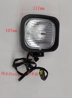 杭电叉CPD35-AC3 A35 30J 前大灯JS160-753000-000 24V照明灯H3