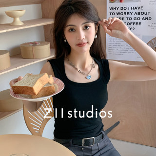 Z11 studios2024新款小吊带美背女夏外穿背心打底内搭无袖上衣女