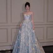 超仙晚礼服2025新款 高级感宴会主持人订婚成人礼年会小众轻奢礼服