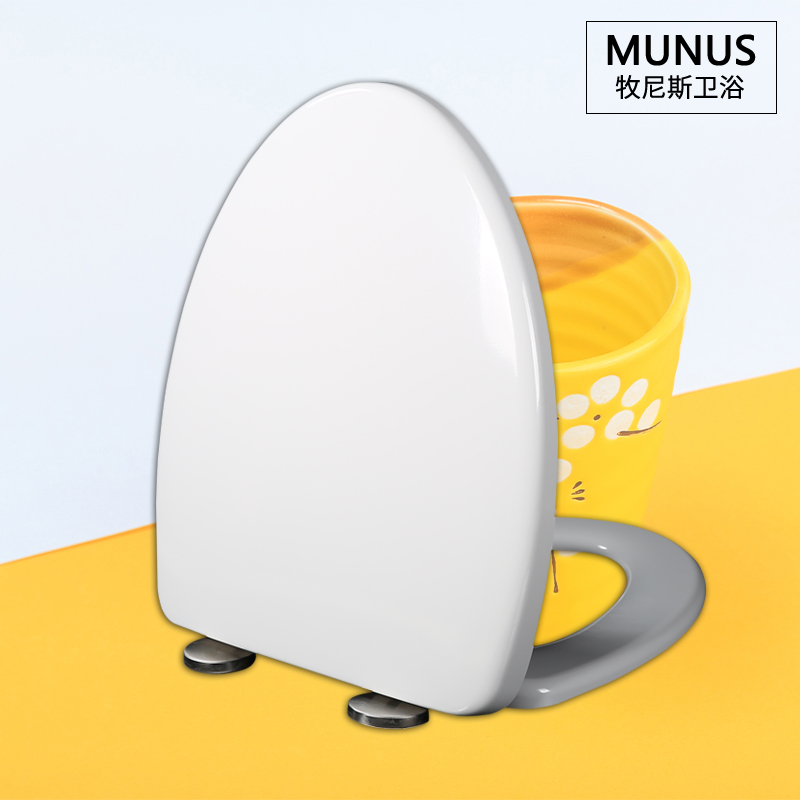 座坐便圈缓降马桶盖适配美标马桶圈盖板CP-2049 CP-2050 CP-1830