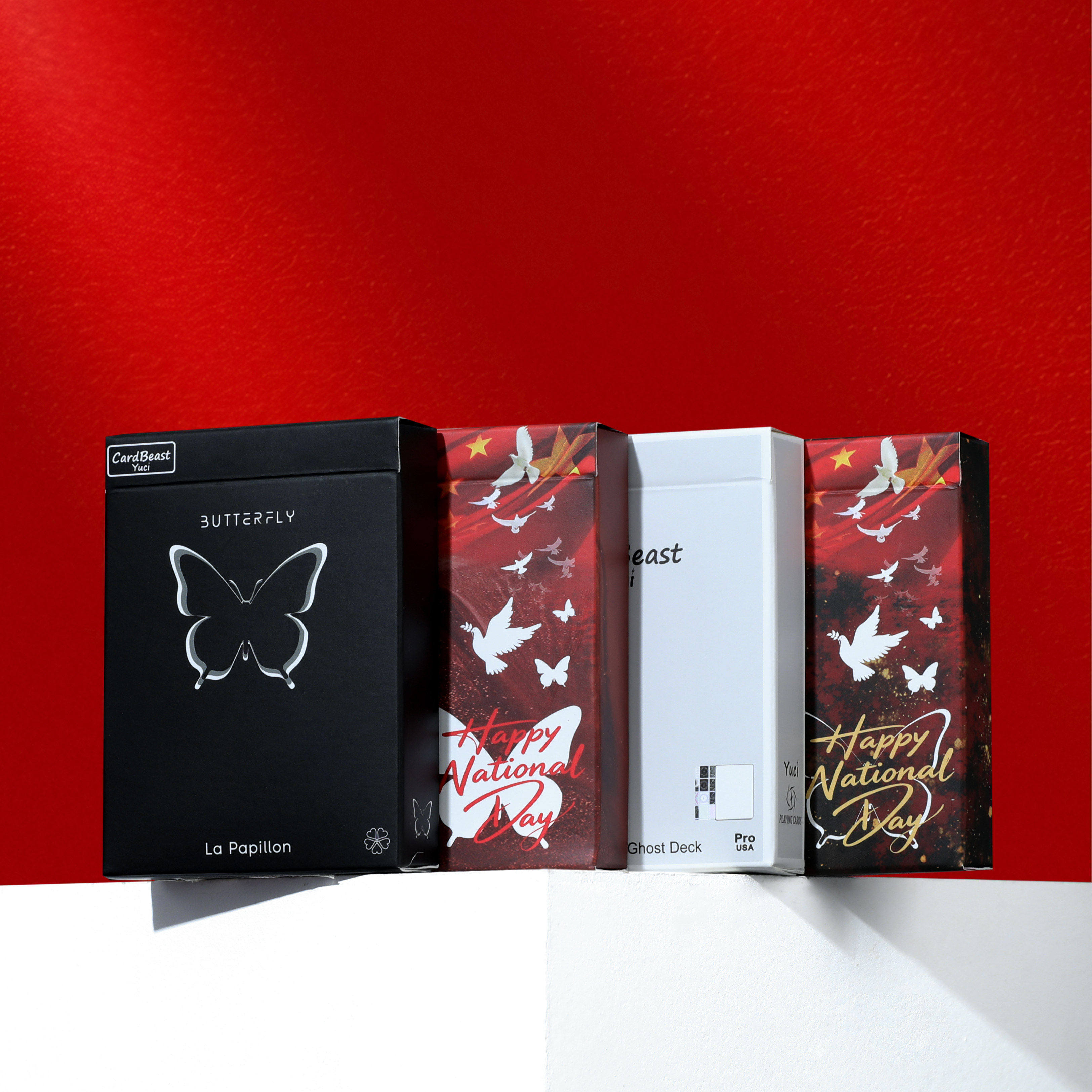 蝴蝶Ghost Deck纸牌怪兽CARDBEAST瑜慈花切扑克牌魔术练习牌收藏