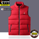 啄木鸟中青年羽绒棉马甲外穿男秋冬贴身立领坎肩外套保暖背心内穿