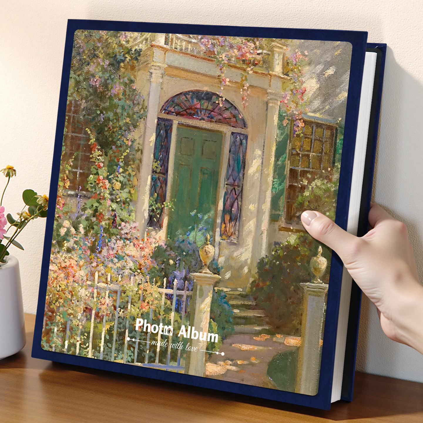 高级相册本大容量插页5寸6寸78七寸六家庭照片收纳纪念册混合影集