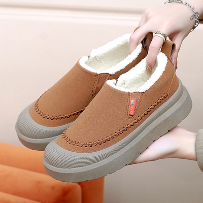 2025冬季老北京棉鞋加绒加厚防滑