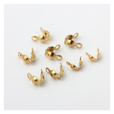 不掉色不锈钢钛钢18K金包扣