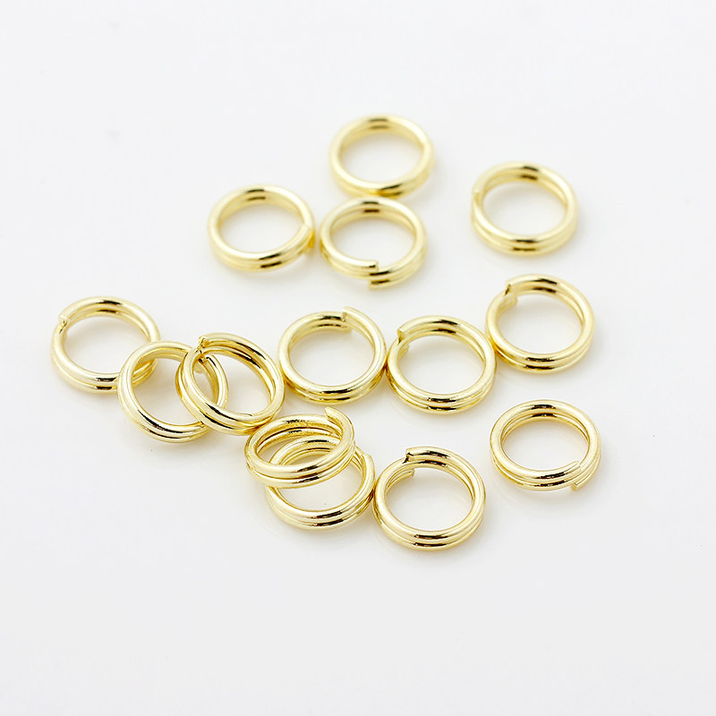 18K金14K包金开口圈双层圈手工diy手链项链收尾连接环配件,饰品/流行首饰/时尚饰品新,其他DIY饰品配件,淘宝优惠券,粉丝福利购,淘宝优惠卷