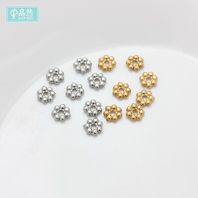 304钛钢不锈钢雪花隔片不掉色