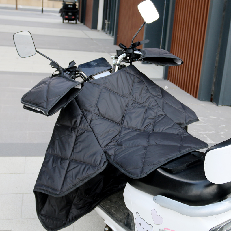 适用爱玛雅迪电动车挡风被分体式