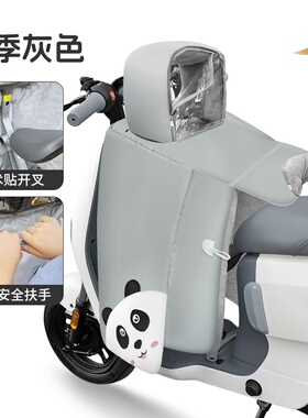 适用九号电动车A2z40F90mF2z110Qz1儿童亲子挡风被冬季防风罩神器