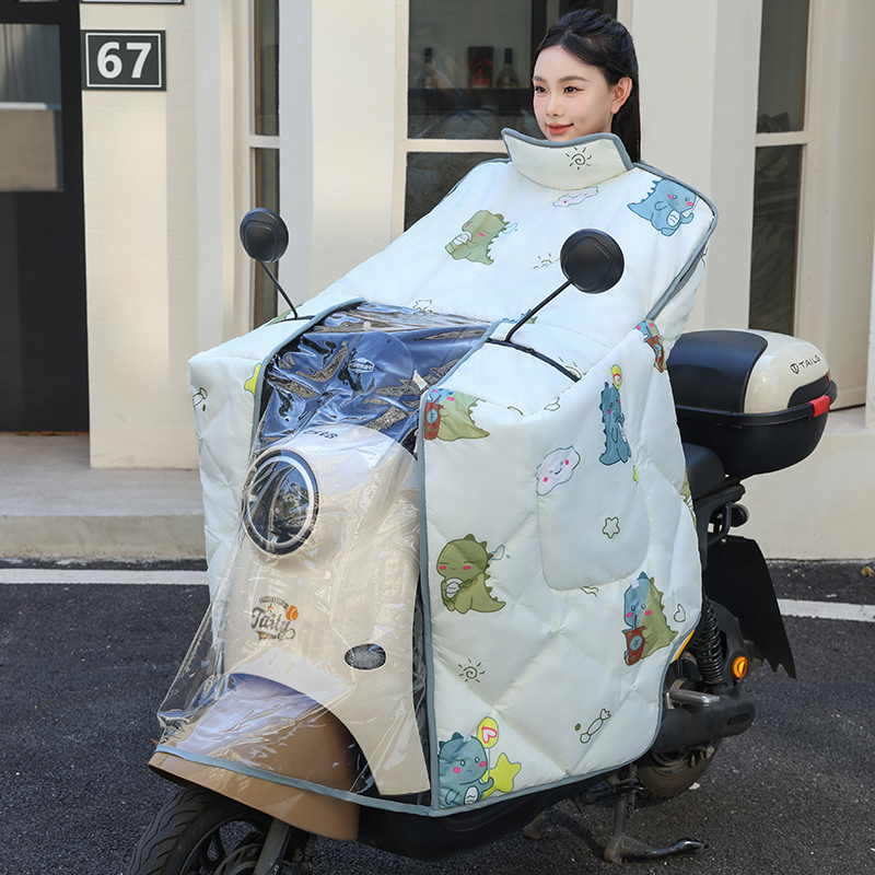 电动车挡风被斗篷冬季