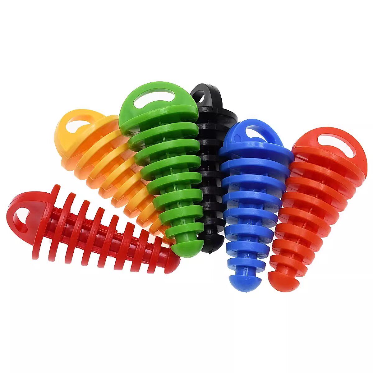 摩托车汽车改装排气管防水堵头消音器洗车防水塞装饰小中大号塞子