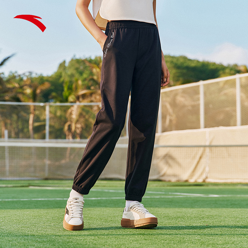 安踏束脚裤丨休闲卫裤女夏季新款潮流百搭运动长裤女裤162528302