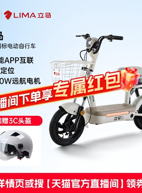 立马新新国标48V智能电动自行车