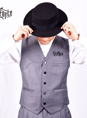 马甲店铺可配套西服裤子Popping机械舞Locking街舞嘻哈表演出服