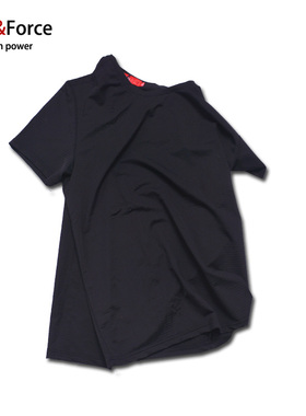 男士冰丝网眼速干衣服透气运动套装加肥加大码潮胖子男装短袖300